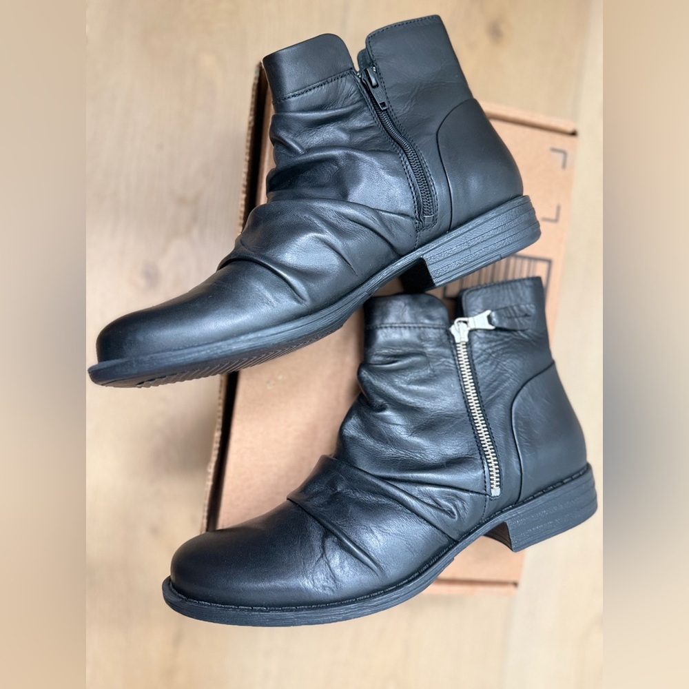 Miz Mooz Black Ankle Boots